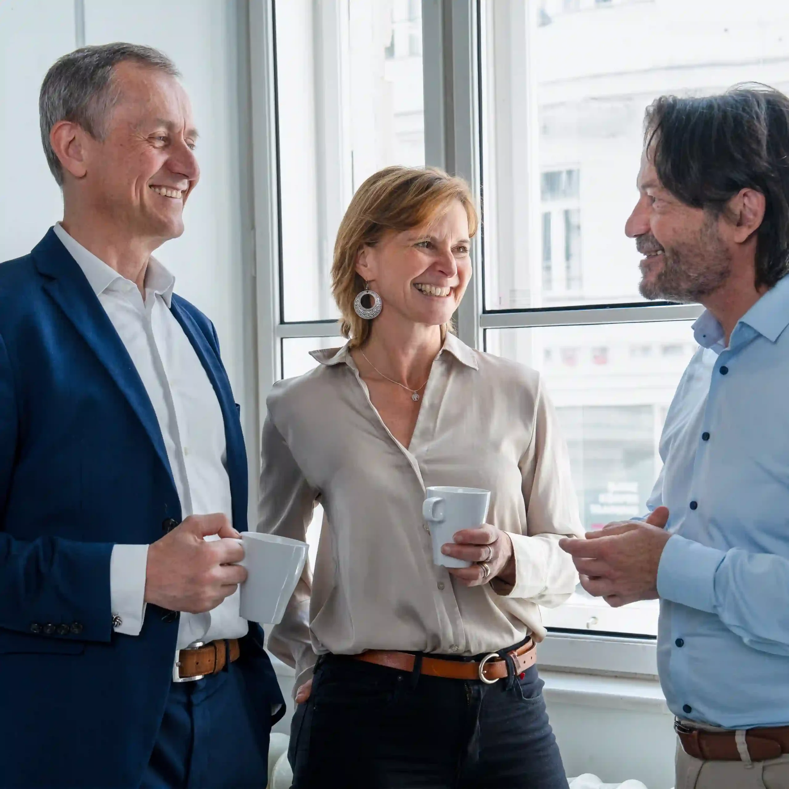 Team meeting Team meeting with Anton, Gudrun und Walter